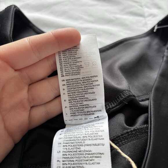 NWT Adidas Womens Size 2XL Pants Black Leggings Breathable Workout Pockets - Picture 8 of 9